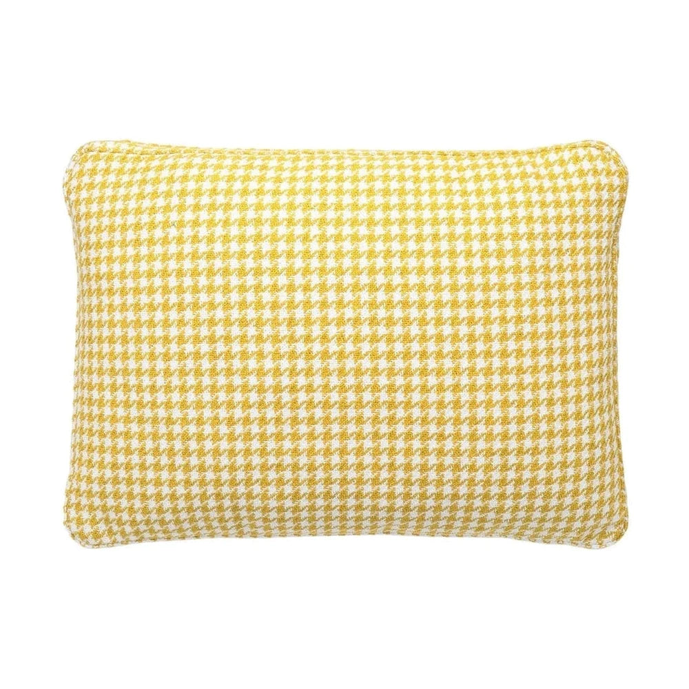 Kartell Cushion Pied de Poule 35x48 cm, moutarde