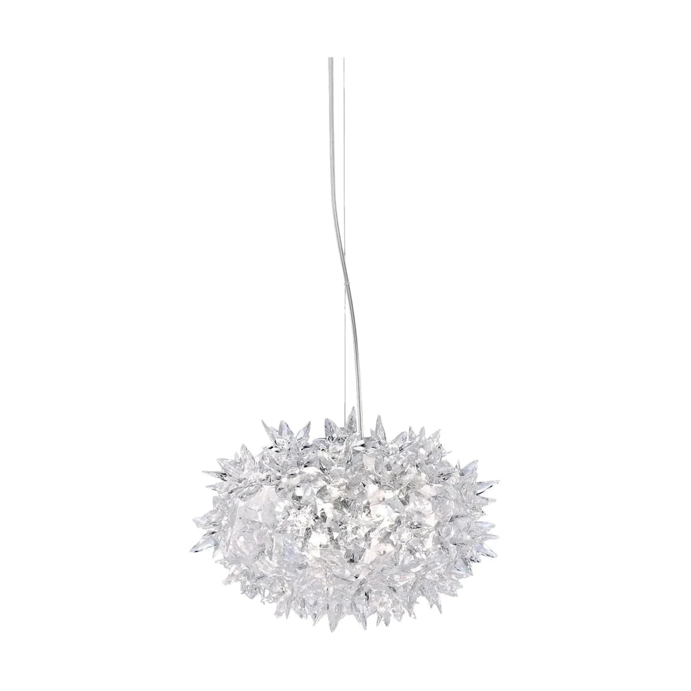 Kartell Bloom Hanging Suspension Lamp Small, Crystal