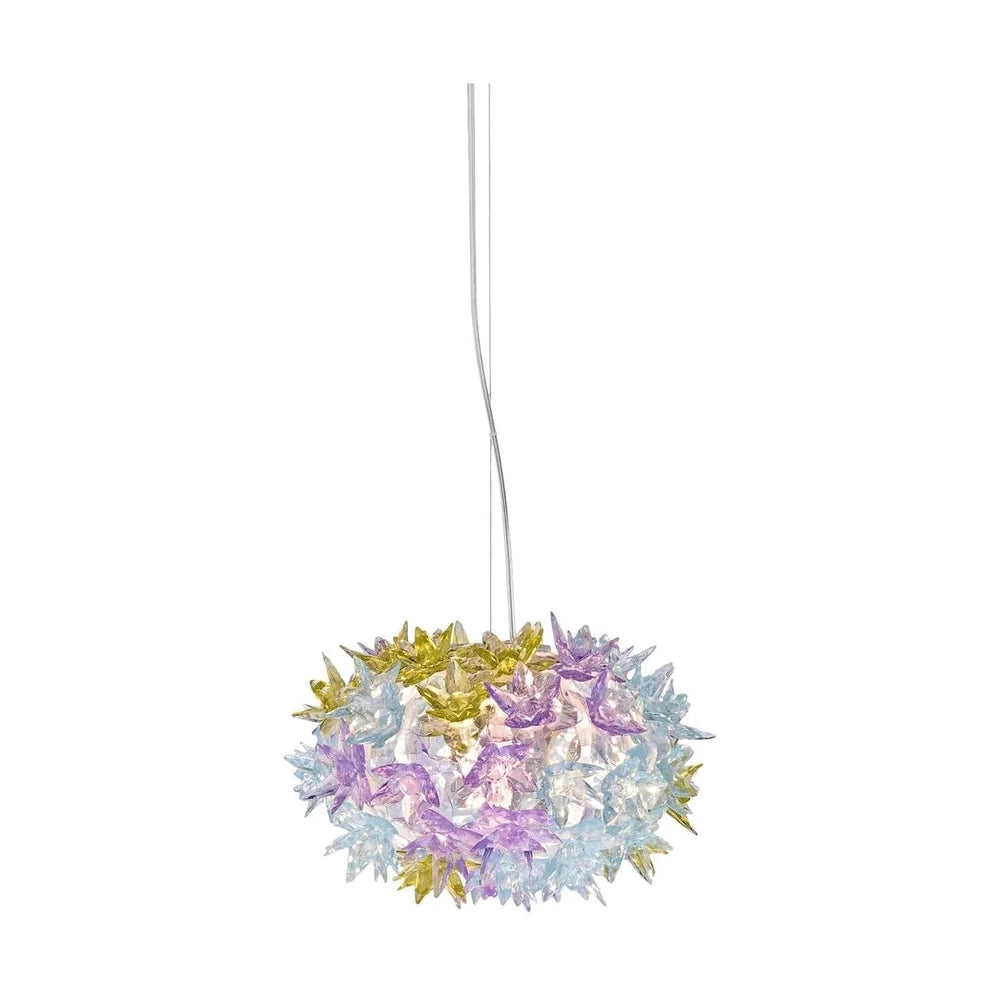 Kartell Bloom Hanging Suspension Lamp Small, Lavender