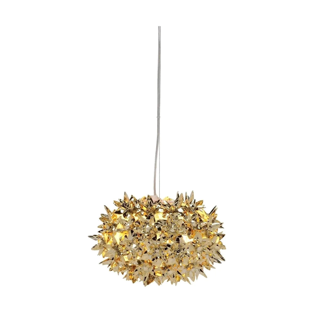 Kartell Bloom Hanging Suspension Lamp Small, Gold