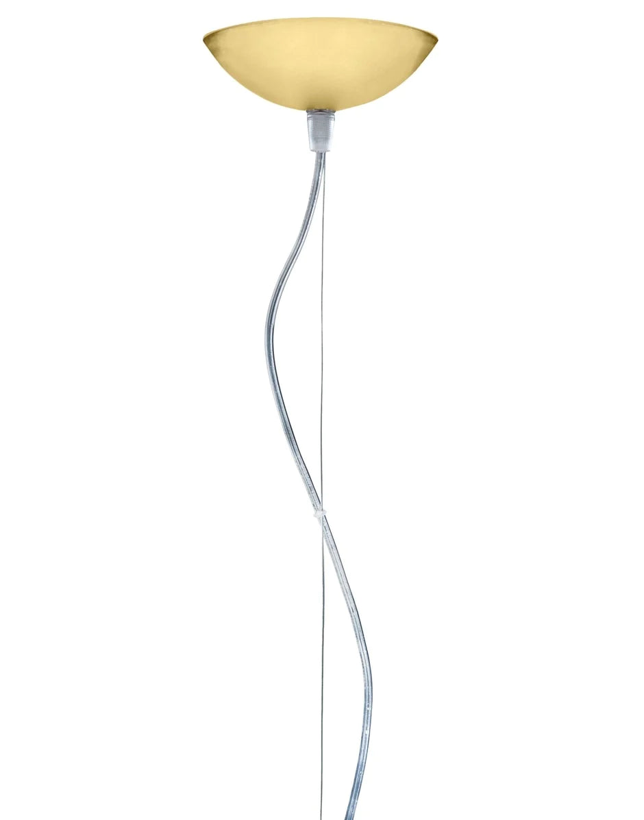 Kartell Bloom Hanging Suspension Lamp klein, goud