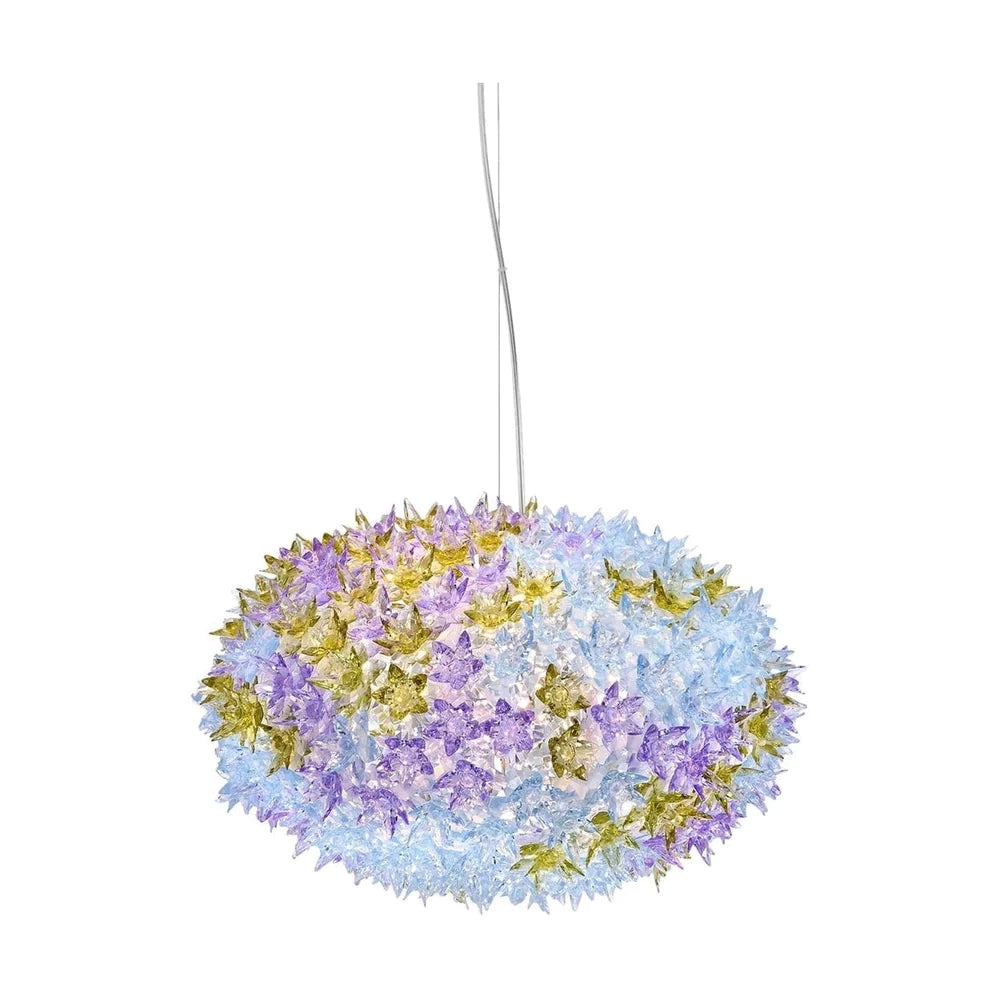 Kartell Bloom Hanging Suspension Lamp medium, lavendel