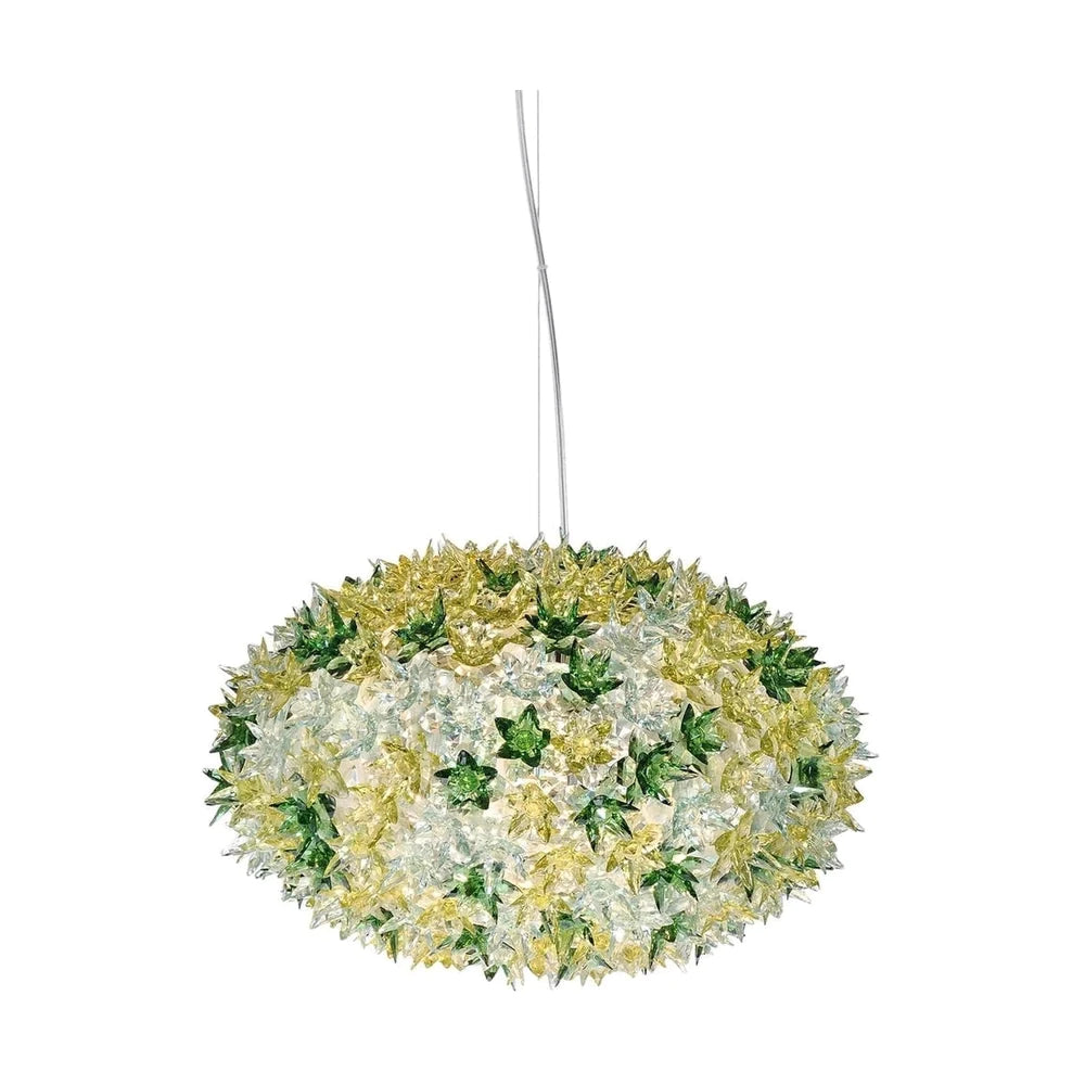 Kartell Bloom Bloom Hanging Suspension Lamp Medium, menta