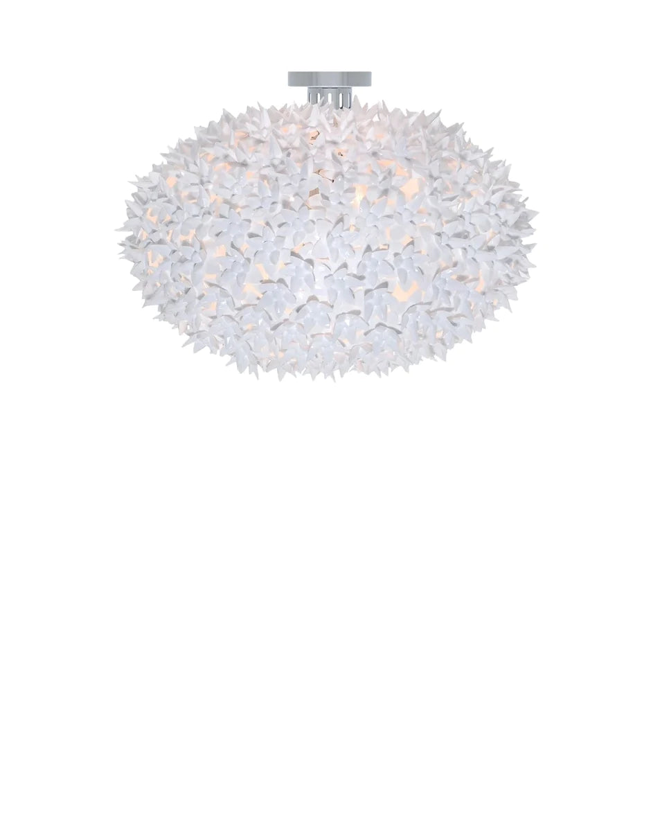Lampe suspension de plafond Kartell Bloom, blanc