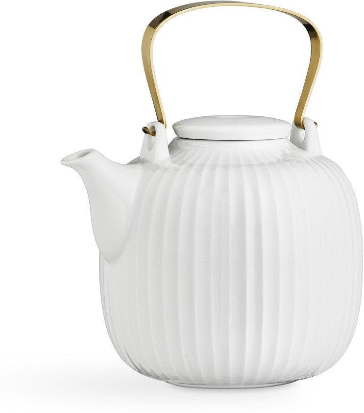 KählerHammershøi茶壶，白色