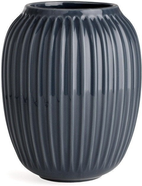 Kähler Hammershøi Vase Antracite Grey, Medium