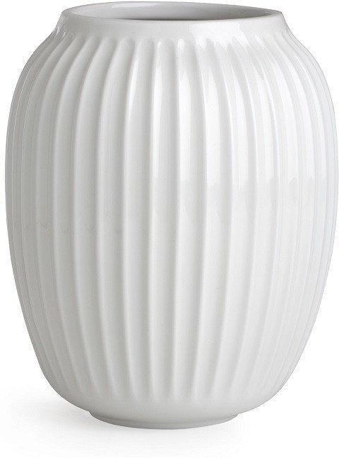 KählerHammershøi花瓶白色，中等