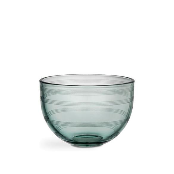 Kähler Omaggio Glass Bowl, verde