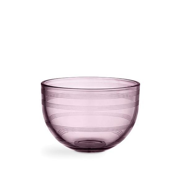 Kähler Omaggio Glass Bowl, ciruela