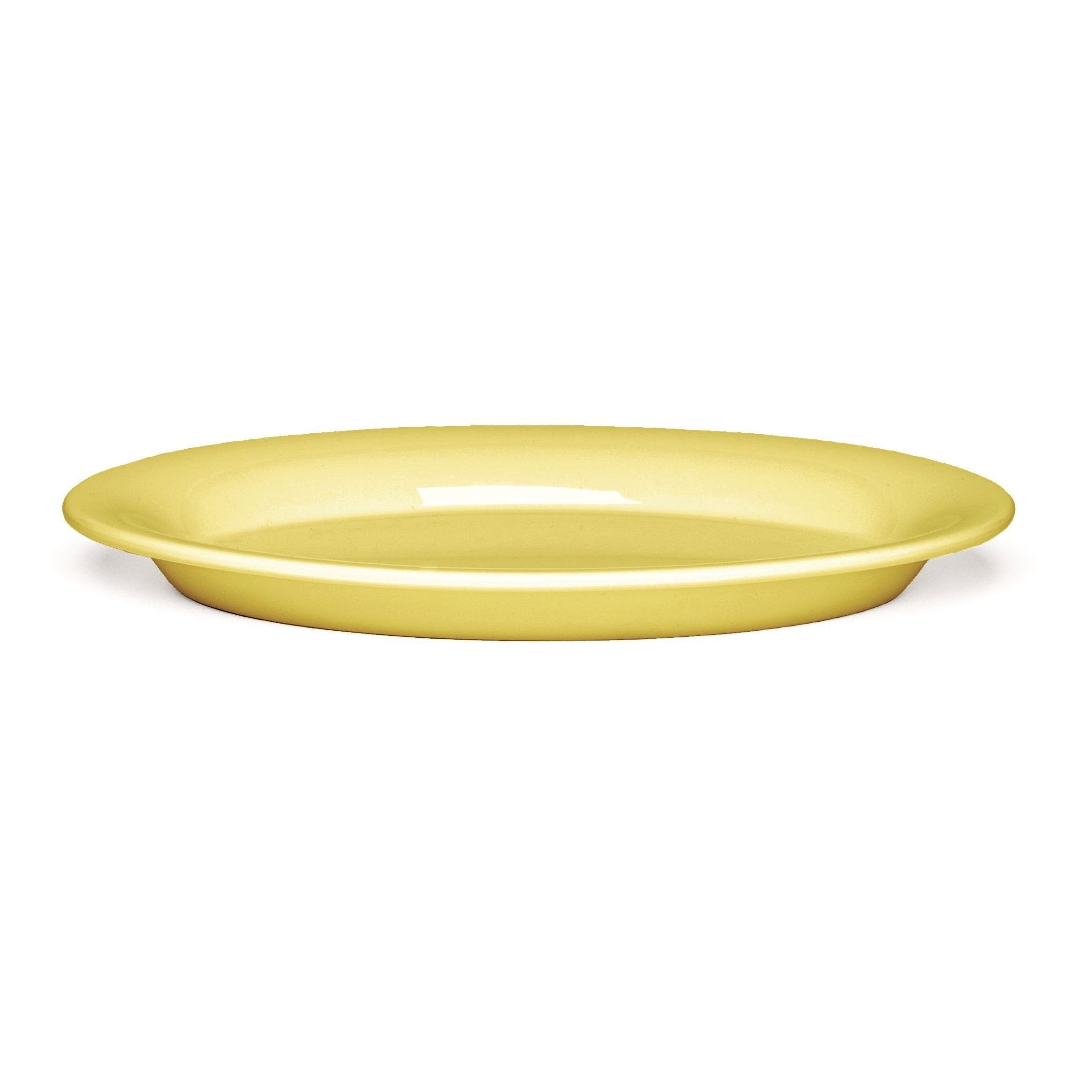 Kähler Ursula Plate Yellow, ø28 Cm