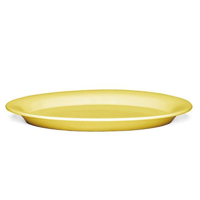 Kähler Ursula Plate amarillo, Ø33 cm