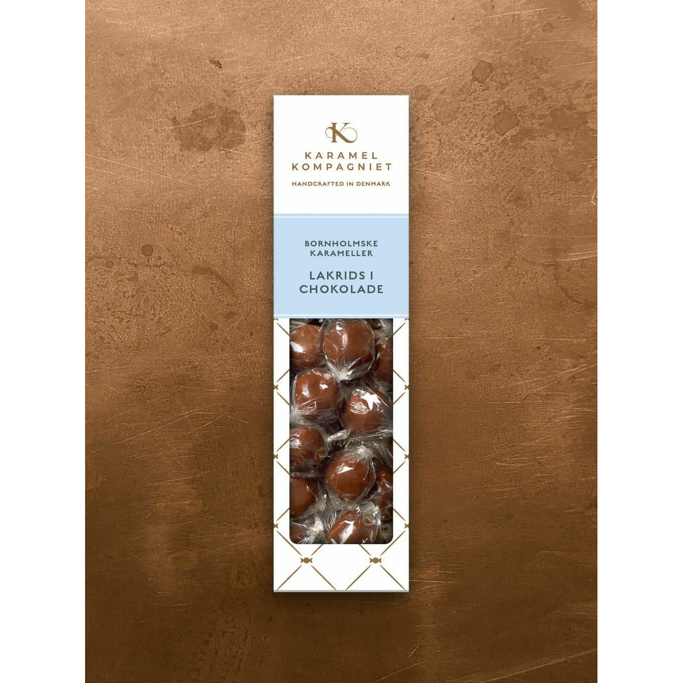 Karamel Kompagniet Caramels, réglisse en chocolat 109g