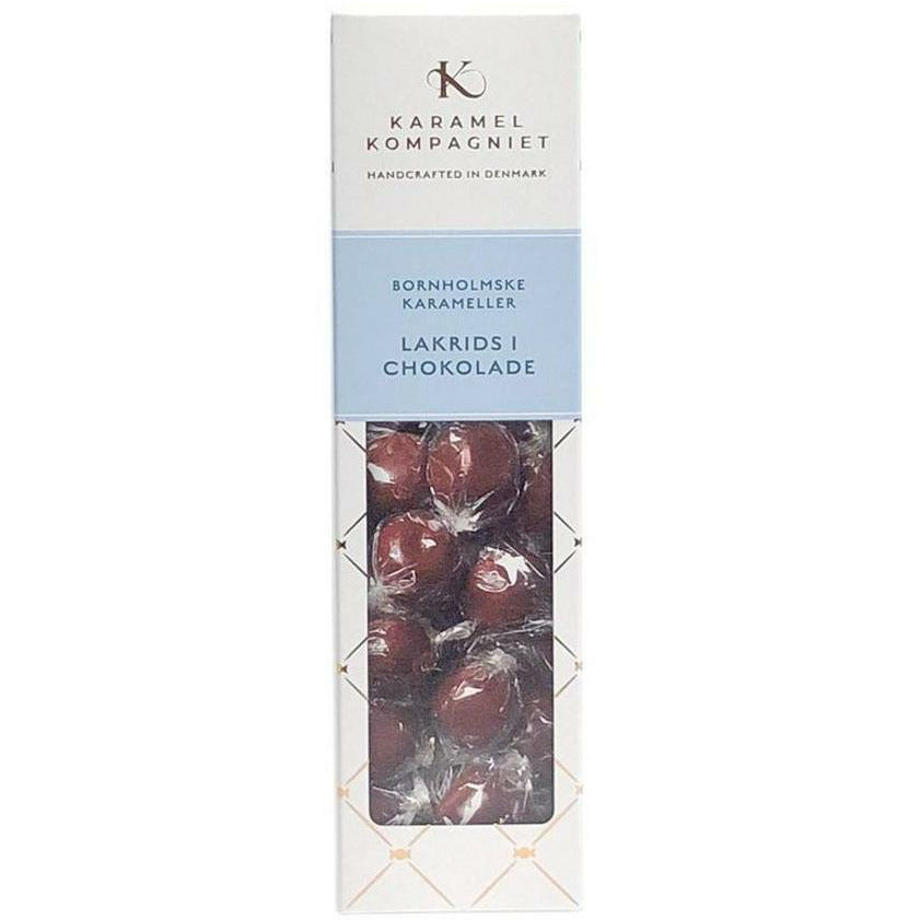 Karamel Kompagniet Karameller, lakrits i choklad 109g