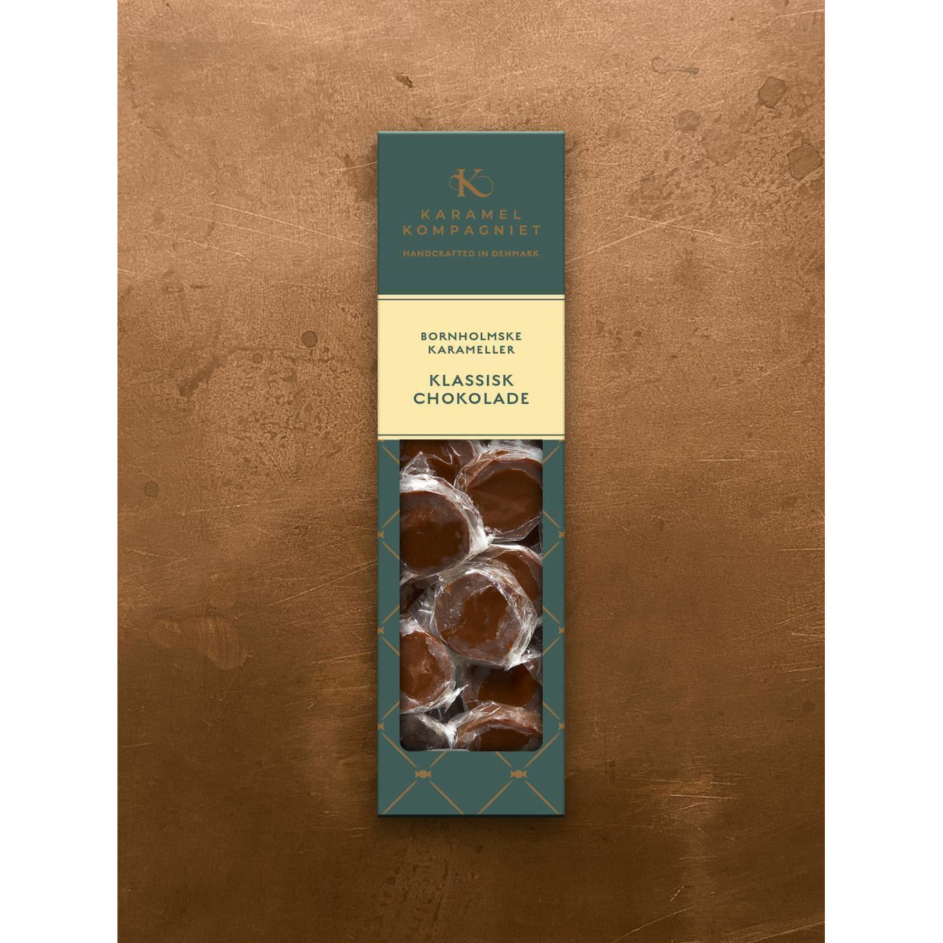 Karamel Kompagniet Caramels, klassisk chokolade 138g