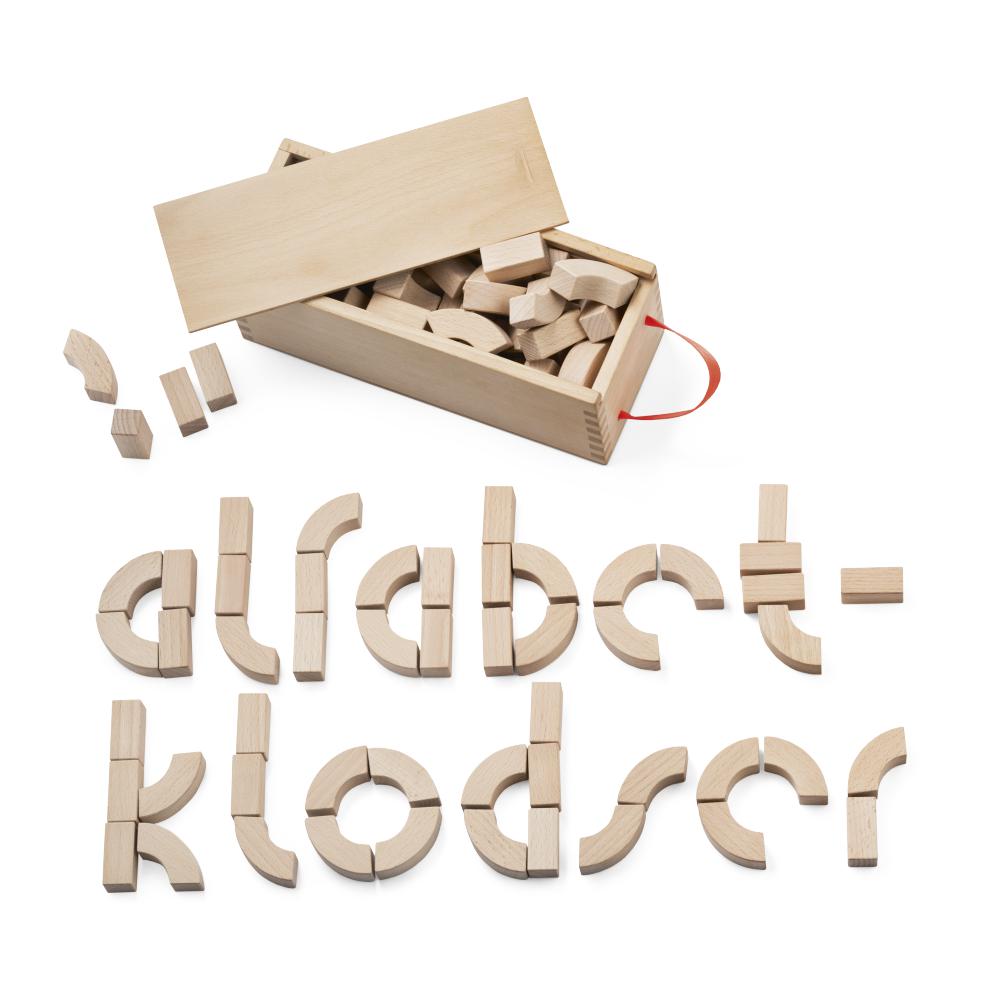 Kay Bojesen Alfabeto Building Blocks