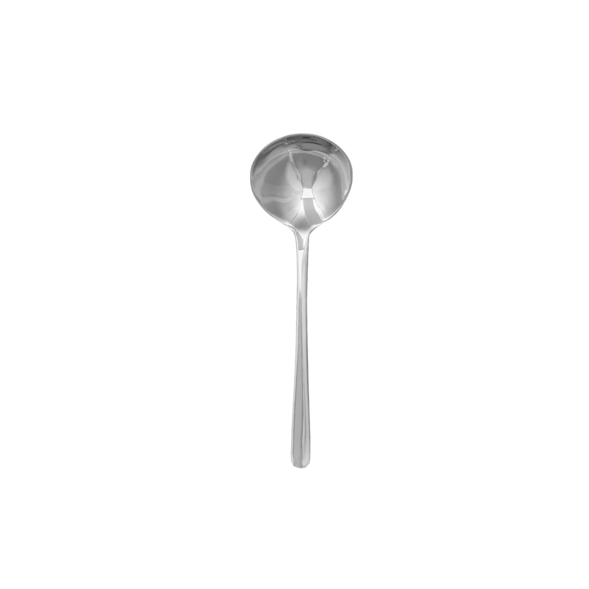 Kay Bojesen Grand Prix Soup/Broth Spoon, Polished Steel