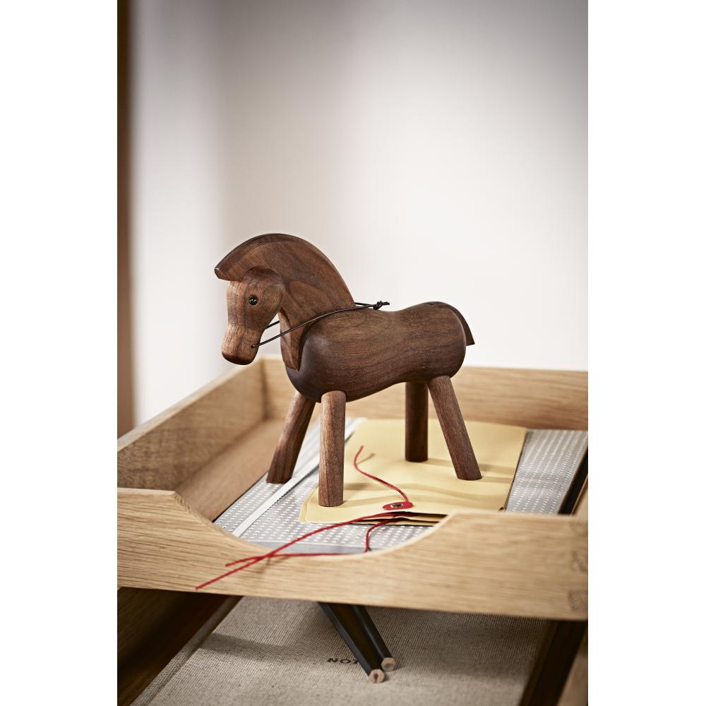 Kay Bojesen Hest H14 cm, valnød