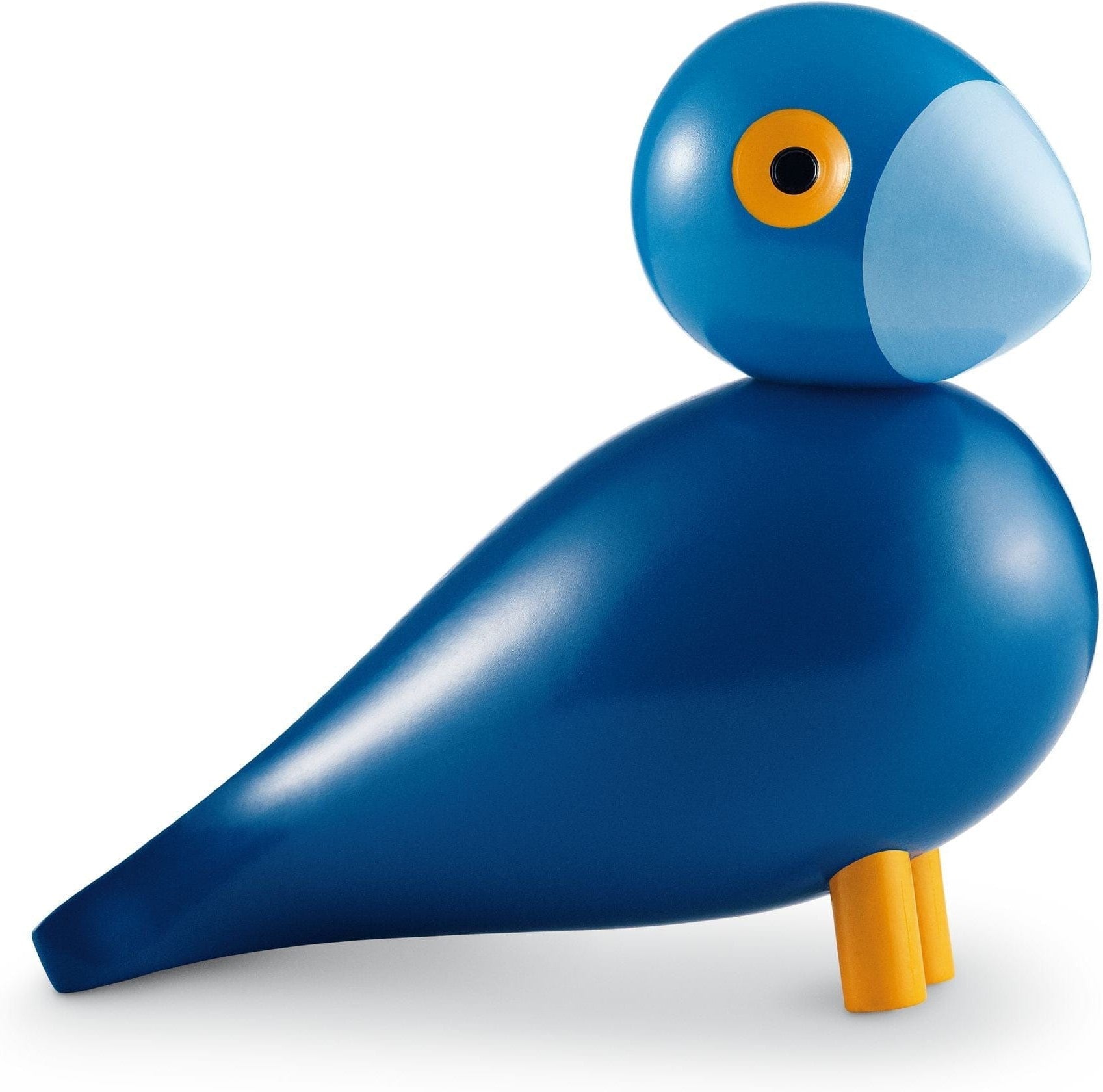 Kay Bojesen Chant oiseau kay h15,5 cm bleu