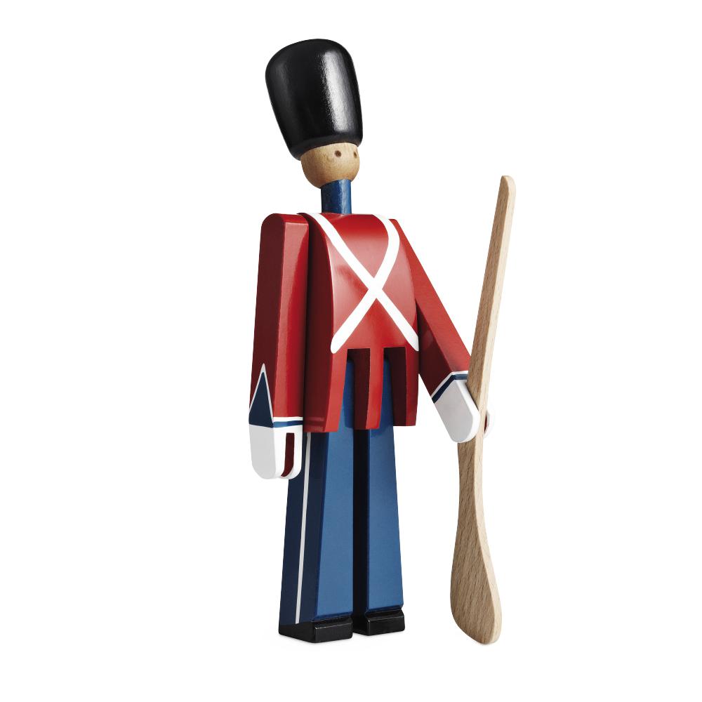 Kay Bojesen Guardsman With Rifle Small Red/Blue/White