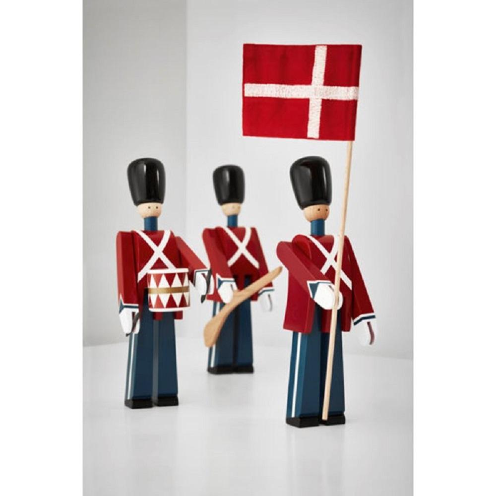 Kay Bojesen Reserve del tekstilflag til lille standardbærer (39482) rød/hvid