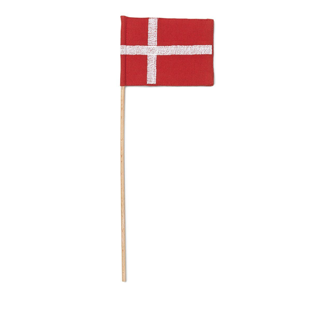 Kay Bojesen Reserve del tekstilflag til lille standardbærer (39482) rød/hvid