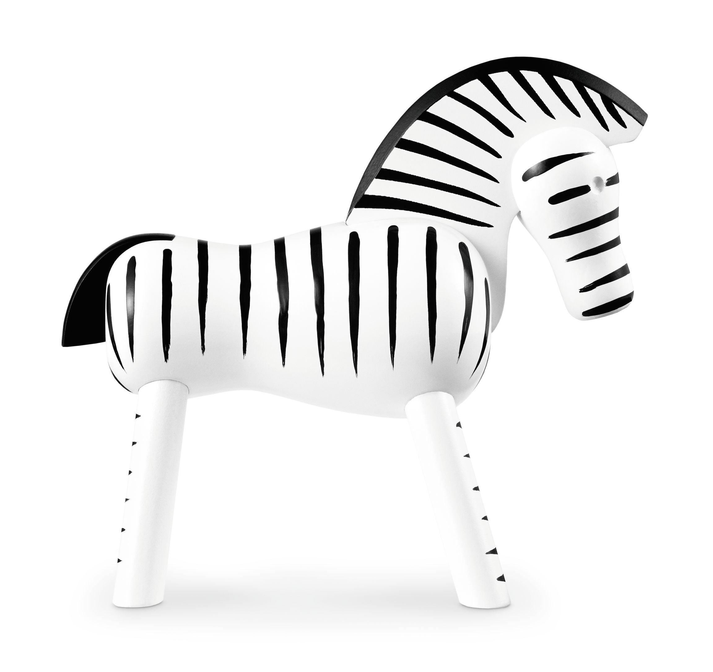 Kay Bojesen zebra H14 cm nero/bianco