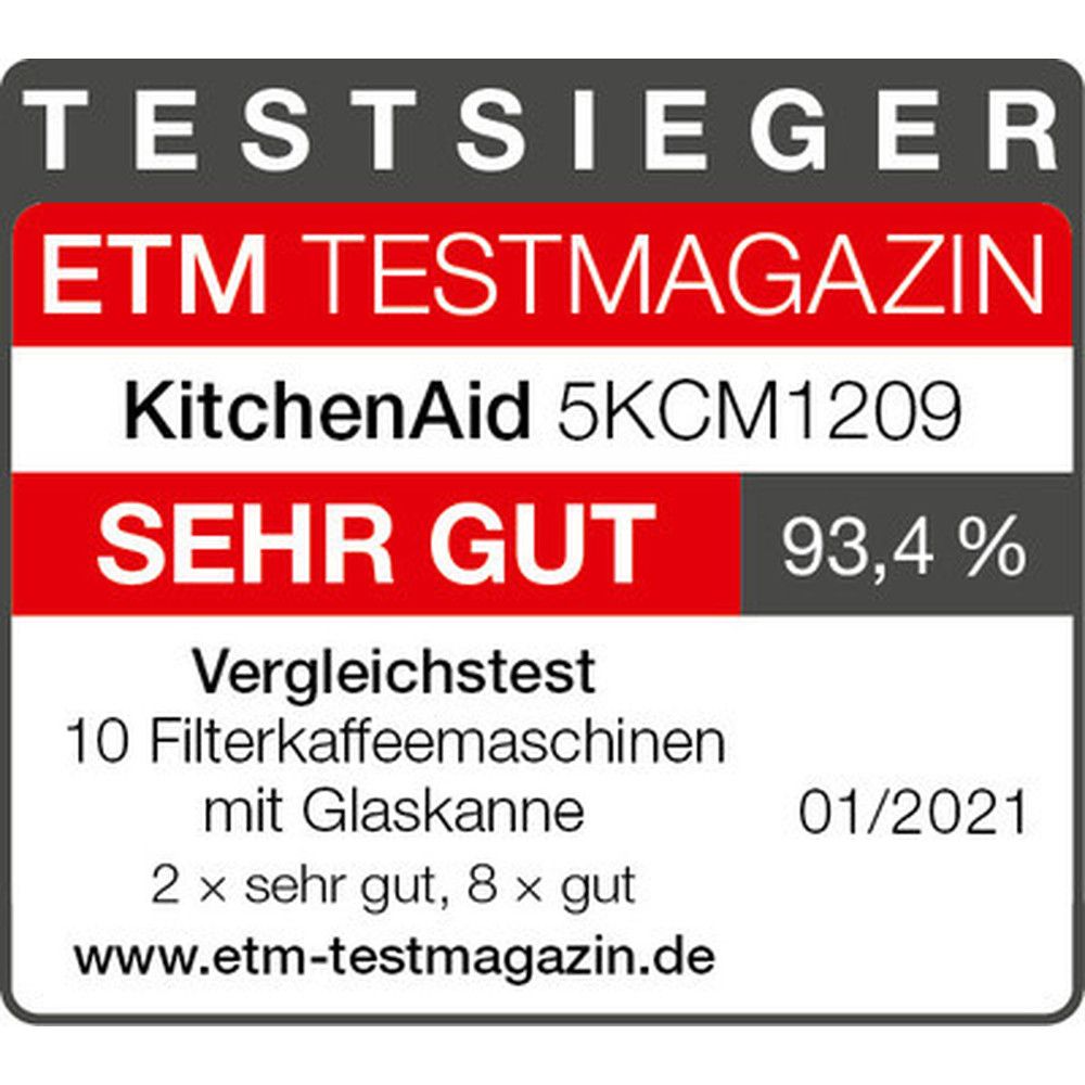 Kitchen Aid 5 Kcm1209 Filterkaffeemaschine 1,7 L, Crème
