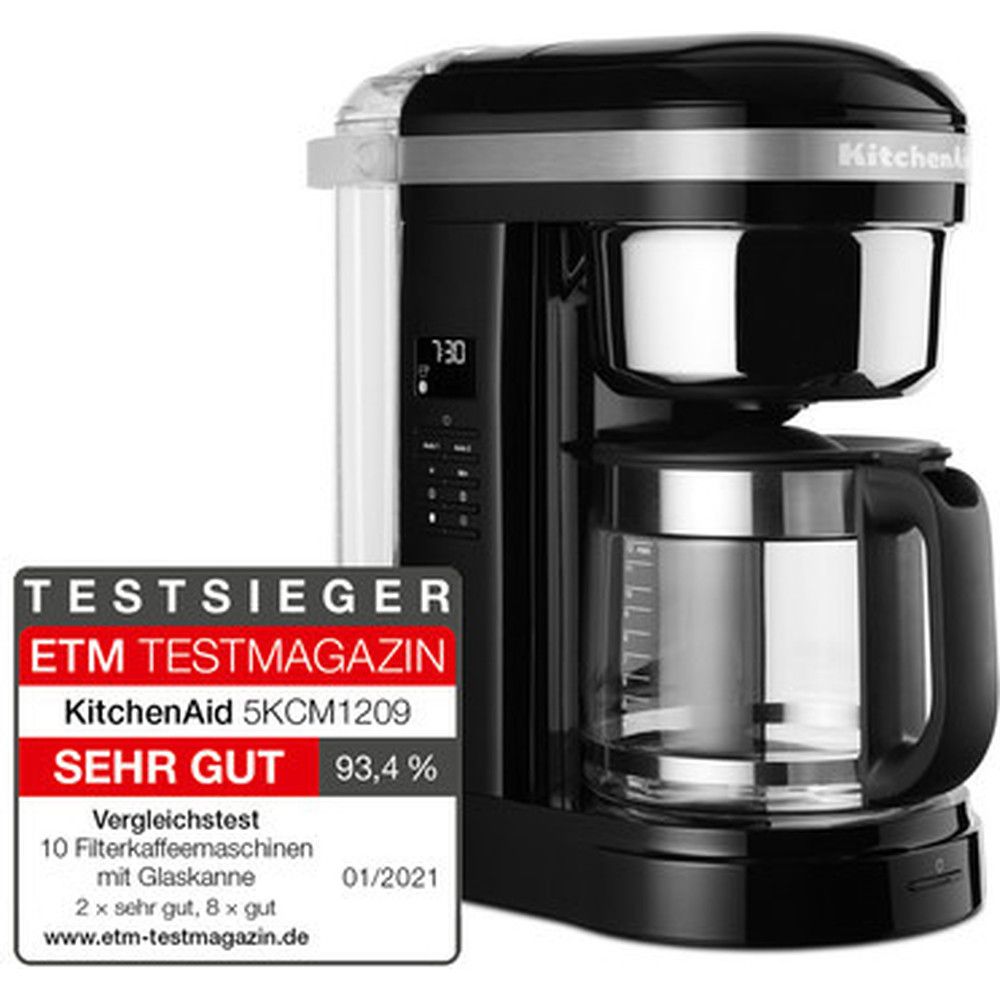 Kitchen Aid 5 Kcm1209 Filter Coffee Machine 1.7 L, Onyx Black