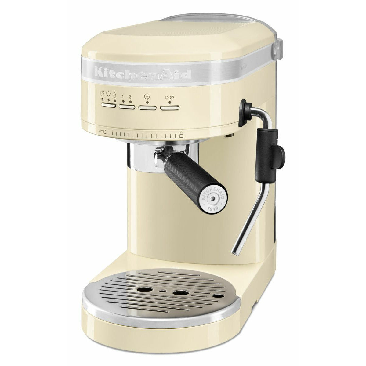 Kitchen Aid 5 Kes6503 Artisan Halbautomatische Espressomaschine, cremefarben