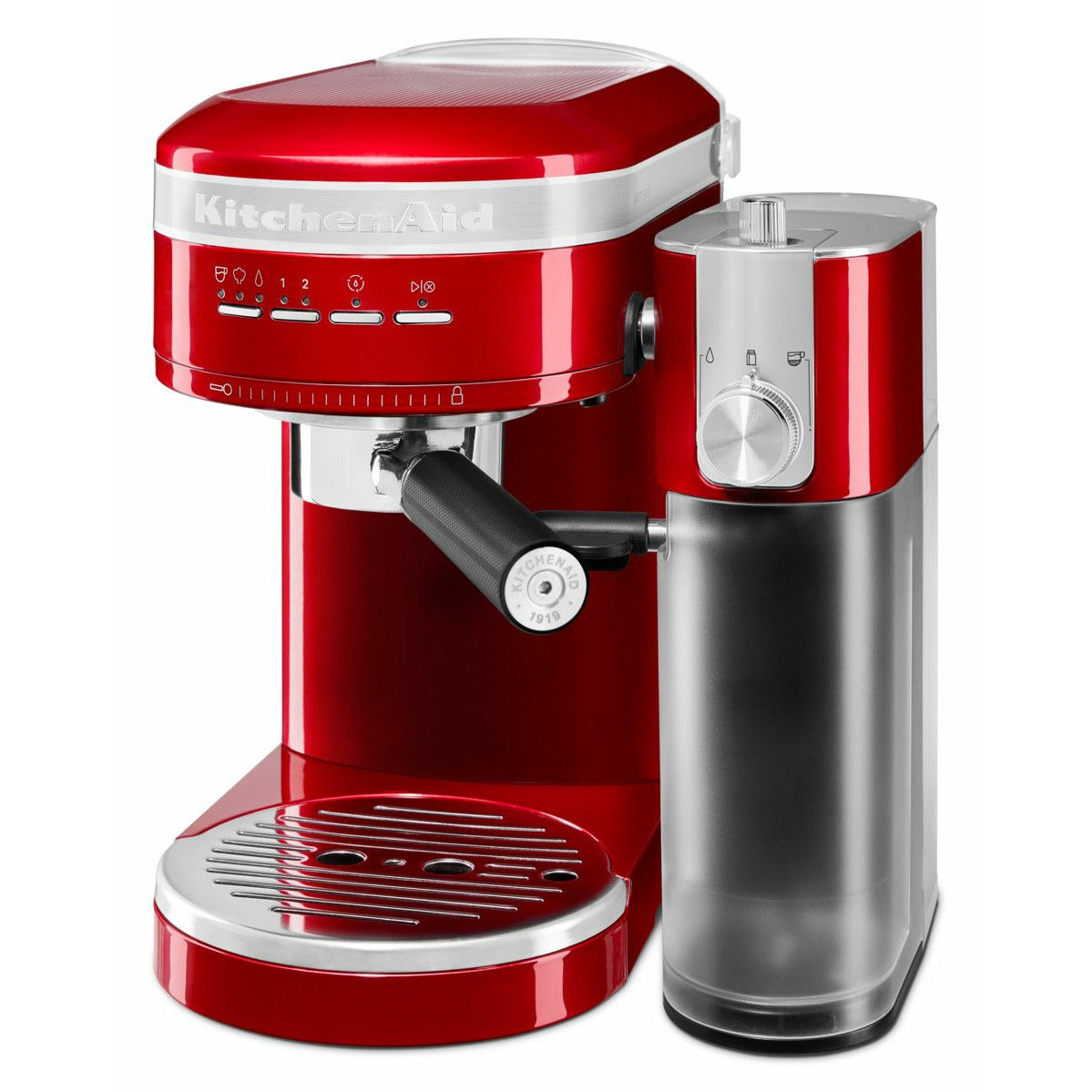 Kitchen Aid 5 Kes6503 Artisan Semi Automatic Espresso Machine, Love Apple Red