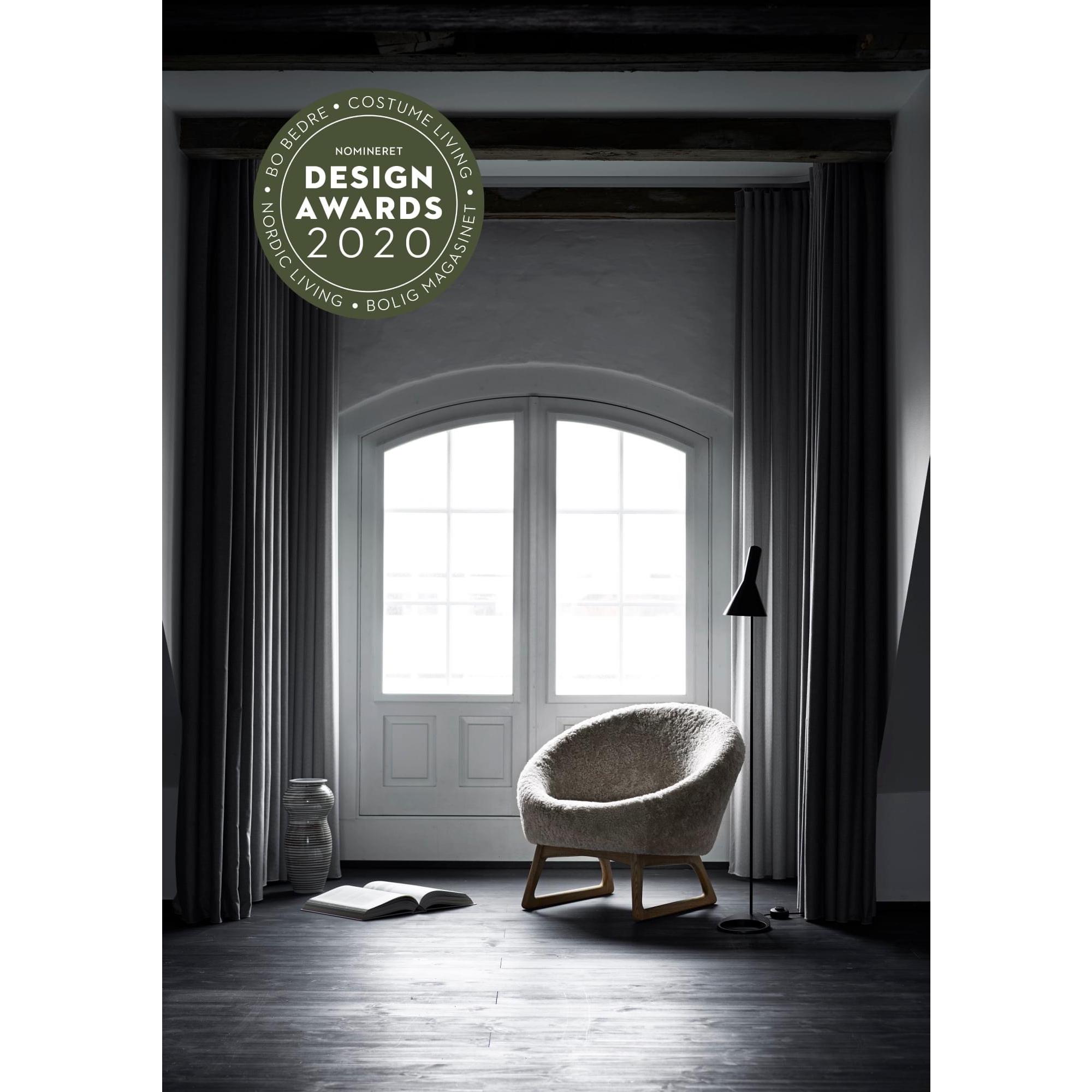 Klassik Studio Savon en chaise de chaise de baignoire Kø, tissu Hallingdal 116