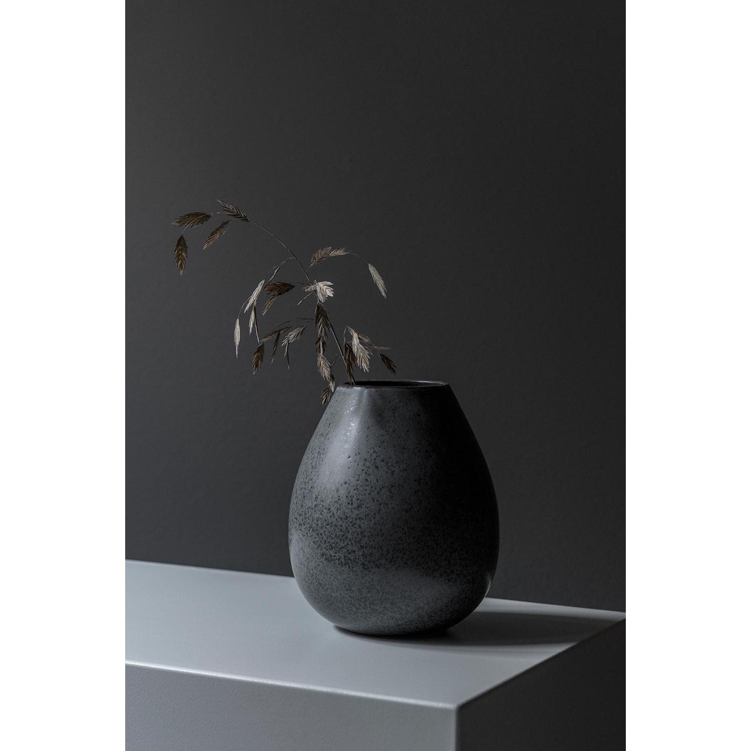 Klassik Studio Milo Drop Vase, Schwarz