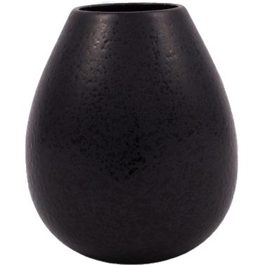 Klassik Studio Milo Drop Vase，黑色