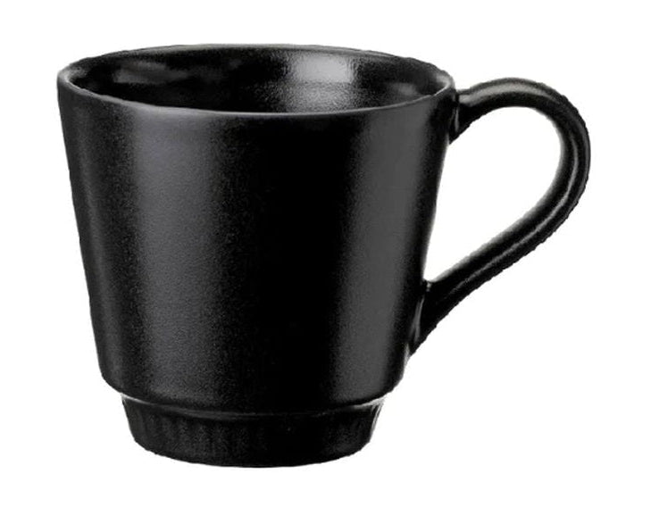Knabstrup Keramik Cup H 9 cm, zwart