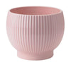 Knabstrup Keramik Flowerpot med hjul ø 14,5 cm, rosa