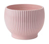 Knabstrup Keramik Flowerpot med hjul ø 16,5 cm, rosa