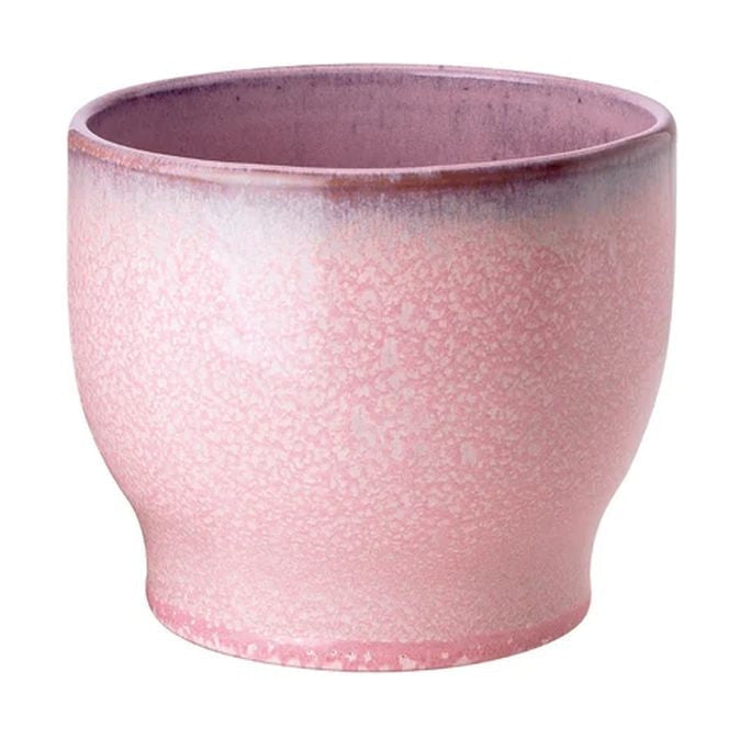 Knabstrup Keramik Blomsterpotte Ø 12,5 cm, lyserød