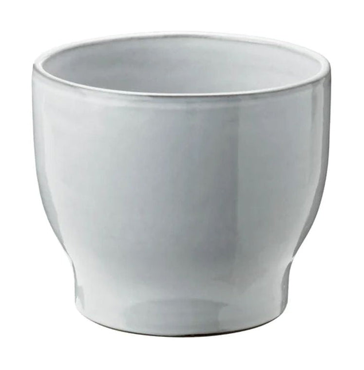 Knabstrup Keramik Blomkruka Ø 14,5 cm, vit