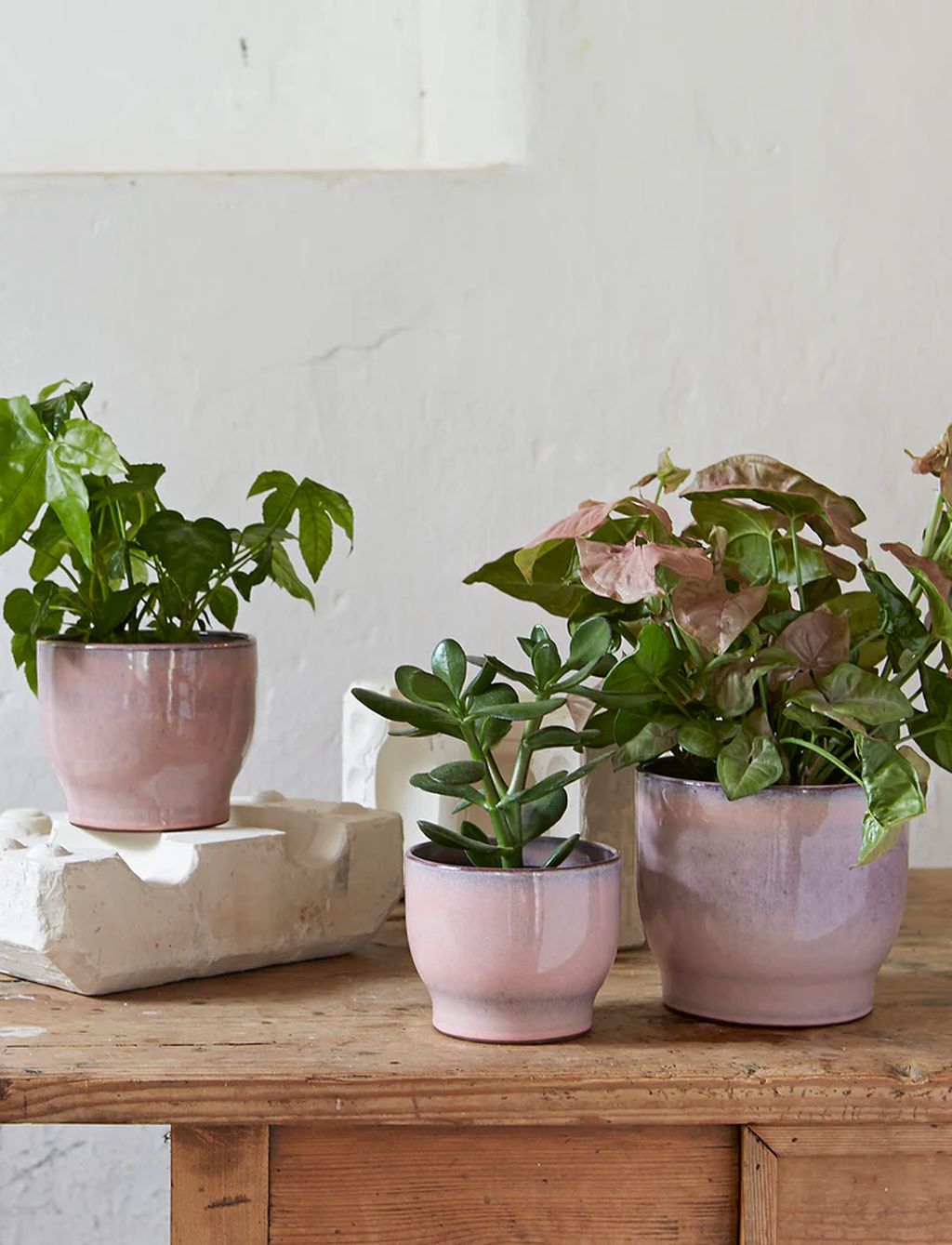 Knabstrup Keramik Pot à fleurs Ø 16,5 cm, rose