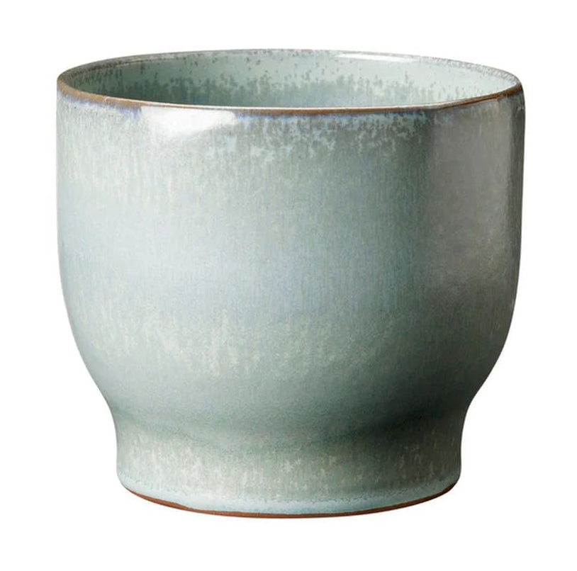 Knabstrup Keramik Kukkaruukku Ø 16,5 cm, pehmeä minttu