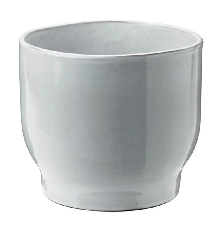 Knabstrup Keramik Flower Pot Ø 16,5 cm, blanco
