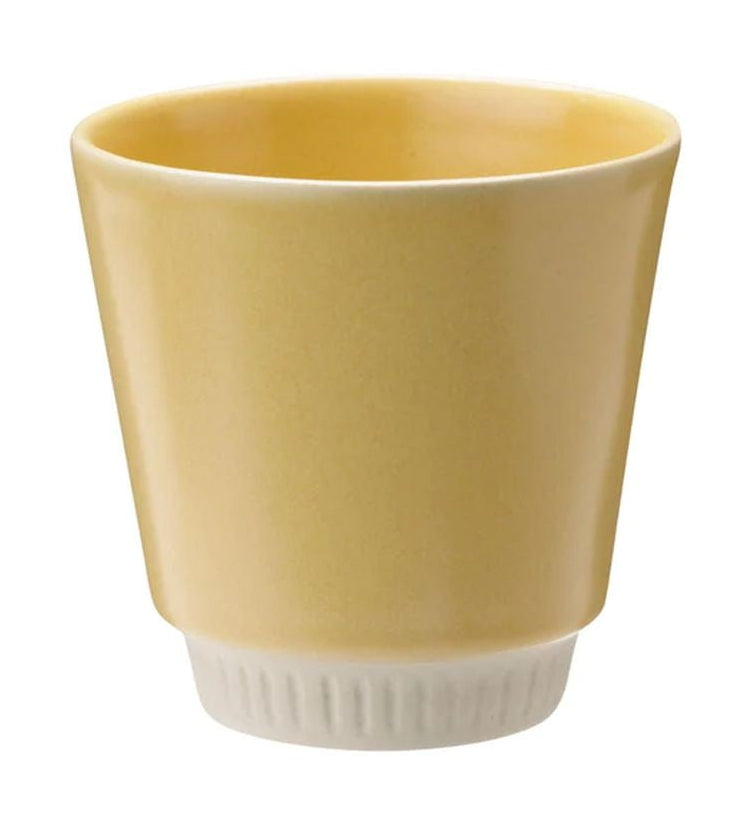 knabstrup keramik色彩杯250毫升，黄色
