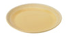 Knabstrup Keramik Plaque de colorit Ø 19 cm, jaune