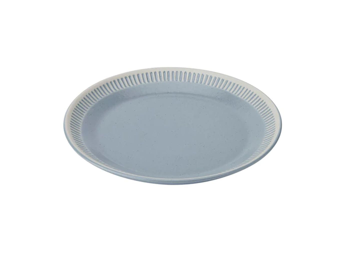 Knabstrup Keramik Colorit Plate ø 19 Cm, Grey