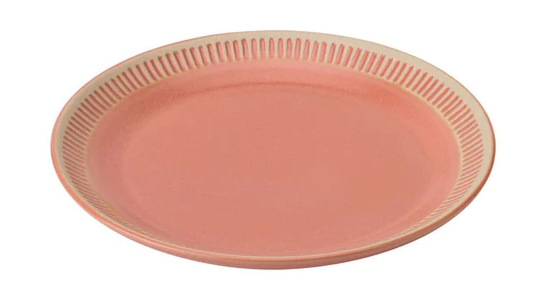 Knabstrup Keramik Colort Plate Ø 19 cm, Koral
