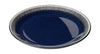 Knabstrup Keramik Plaque de colorite Ø 19 cm, bleu marine