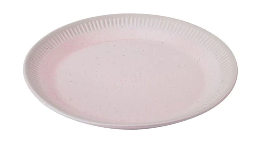 Knabstrup Keramik Colorit plade ø 19 cm, lyserød