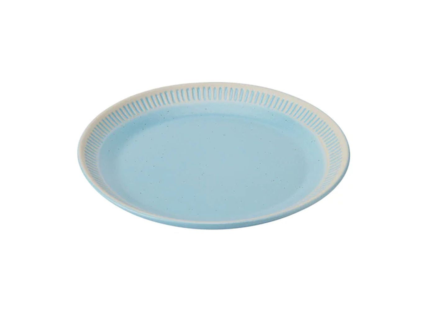 Knabstrup Keramik Colorit Plate ø 19 Cm, Turquoise
