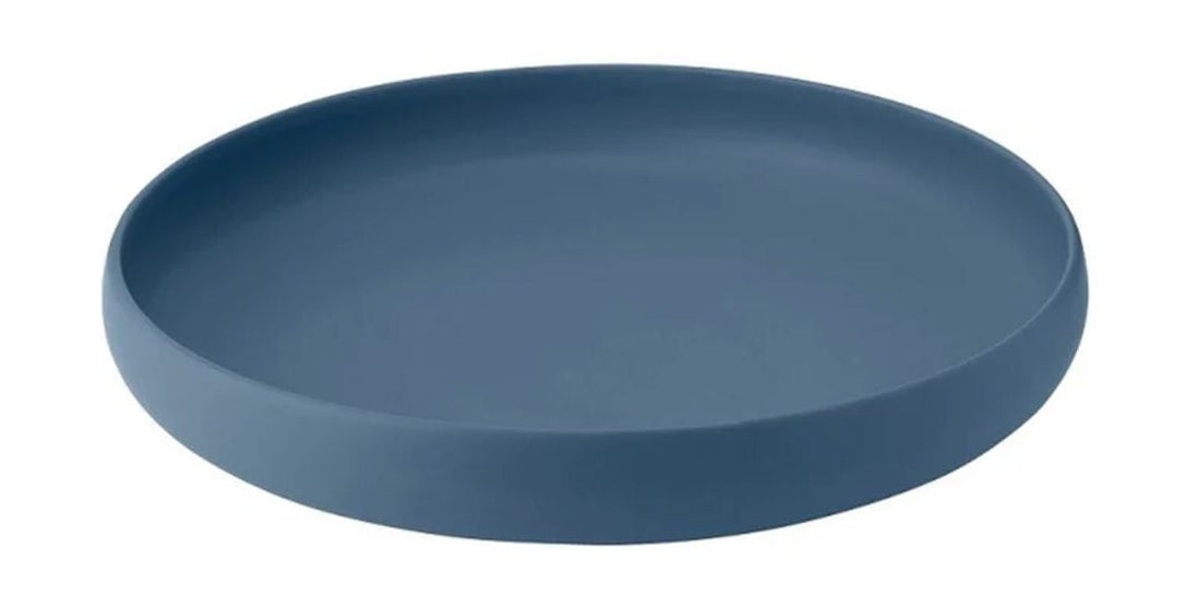 Knabstrup Keramik Aarde gerecht Ø 38 cm, stoffig blauw