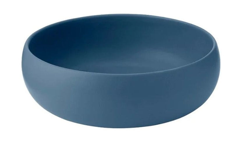 Knabstrup Keramik Earth Bowl Ø 22 cm, pölyinen sininen